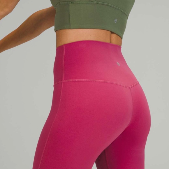 Lululemon Align High-Rise Pant 28" Size 2 in Pink Lychee - Picture 4 of 6